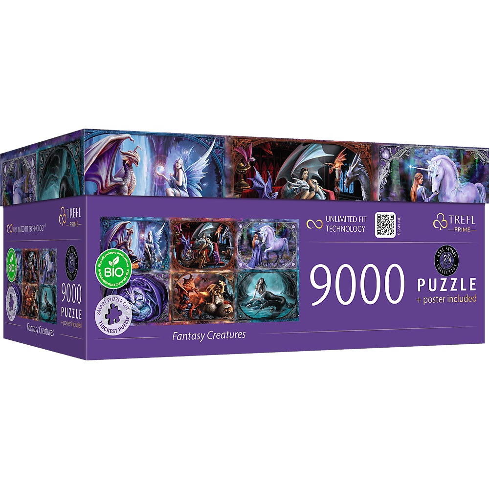 Puzzle Prime 9000 El. Fantasy Creatures