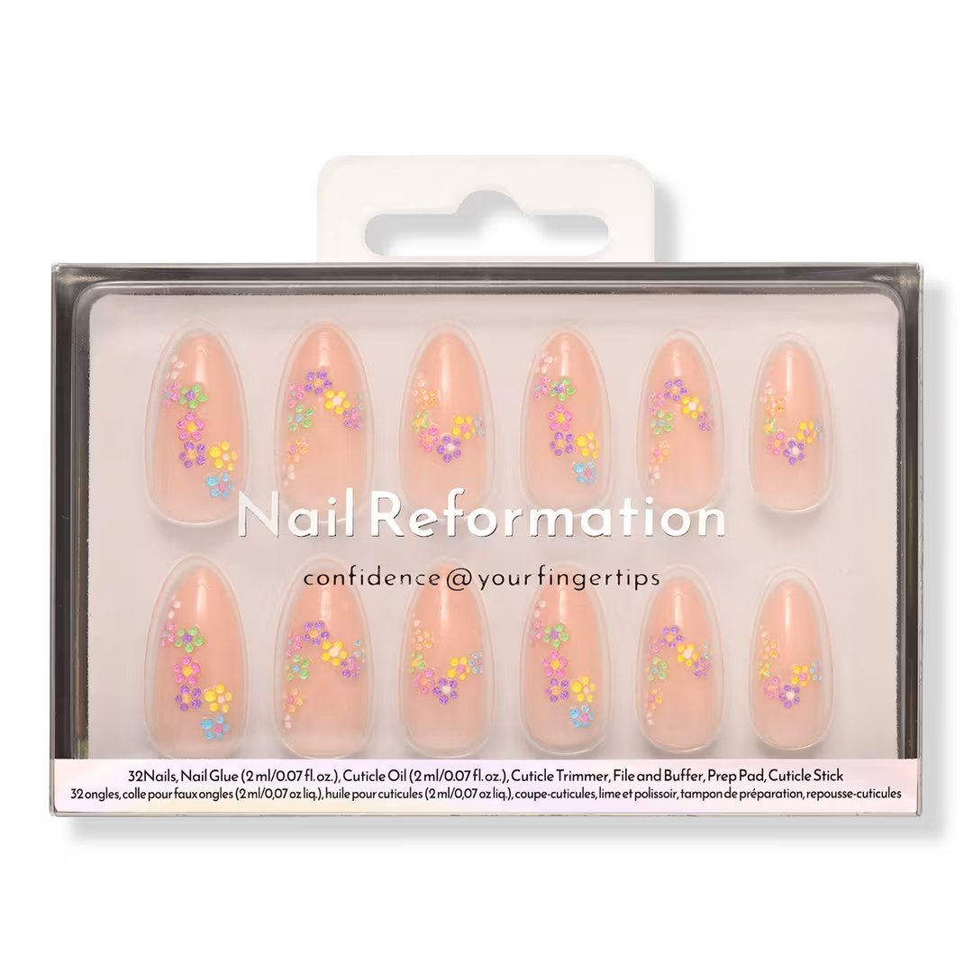 Nail Reformation  Flower Crown Press On Nails