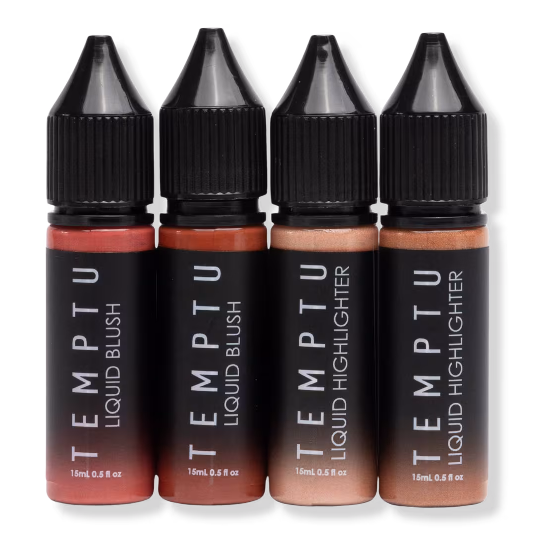 Temptu  Liquid Blush & Highlighter Set