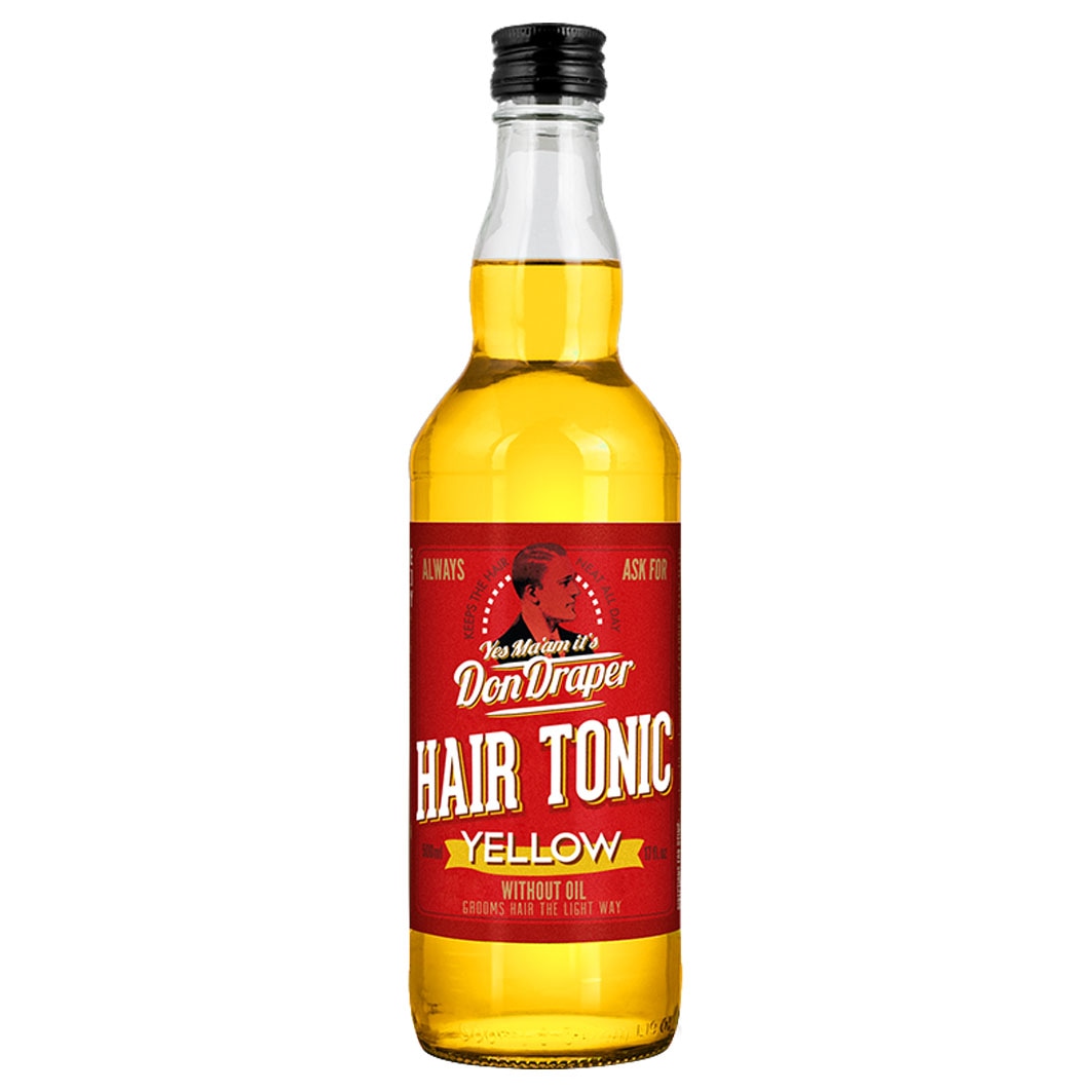 Don Draper Hair Tonic Yellow