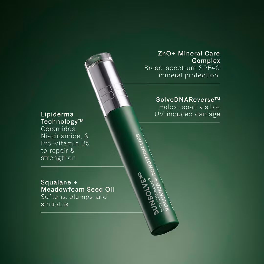 SunsolveMD  Lipid Restore Volumize + Condition Lips SPF40