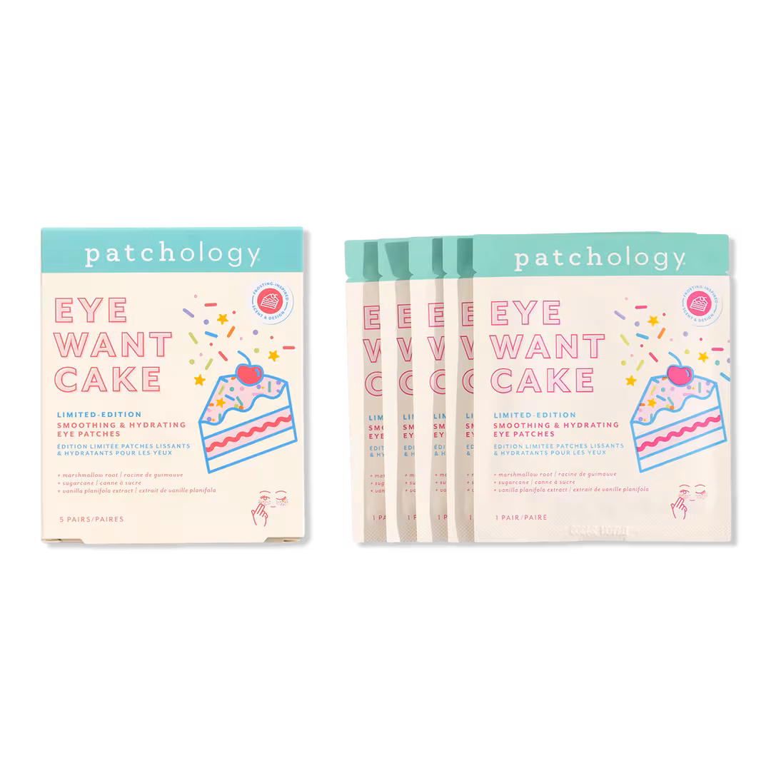 Patchology  Eye Want Cake Smoothing & Hydrating Eye Patches