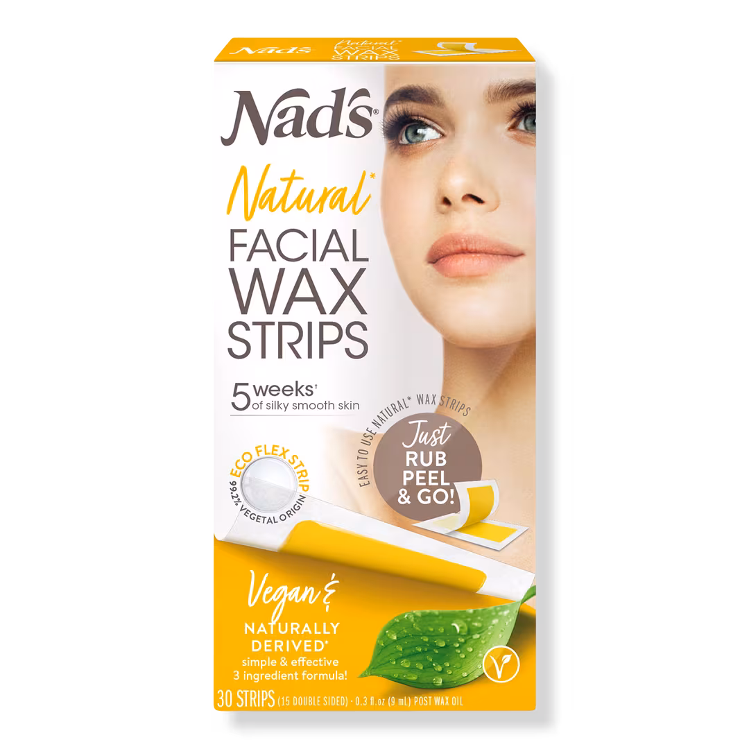 Nads Natural  Natural Facial Wax Strips