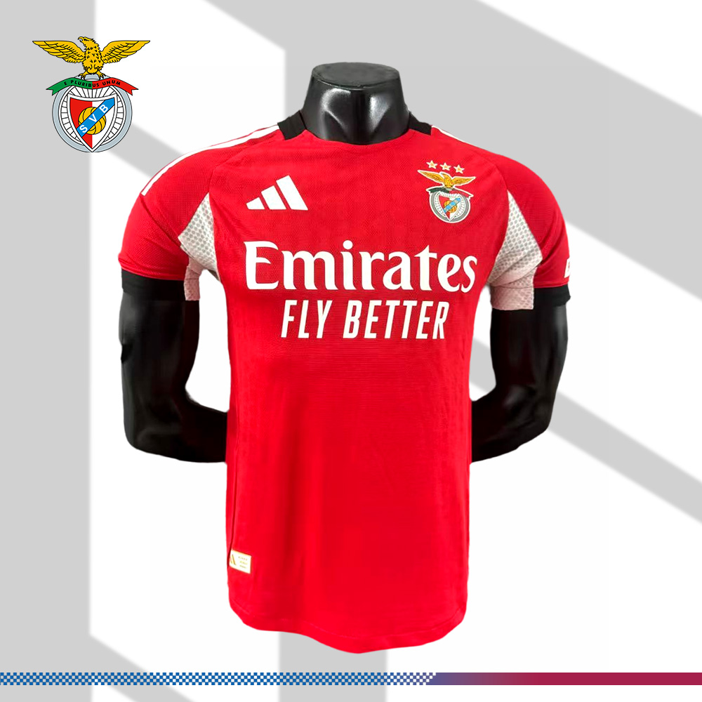 2025/2026 Benfica Football Club Home Football Shirt（Player Edition）