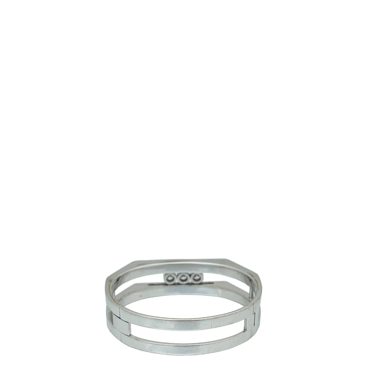 Messika 18K White Gold Move Pei Pavé Cuff Diamond Bracelet