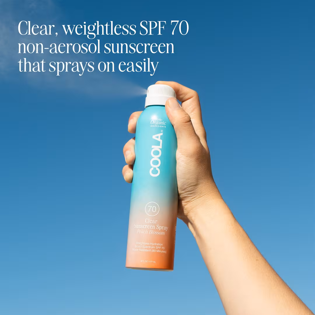 COOLA  Peach Blossom Classic Body Organic Sunscreen Spray SPF 70