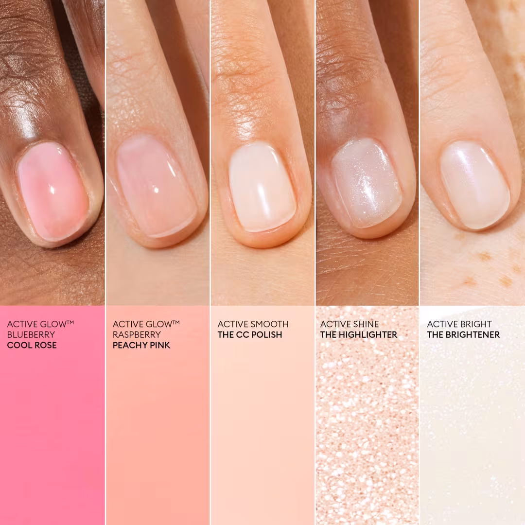 Manucurist  5 Active Nail Polish Set, Nail Care and Nail Strengthener Collection