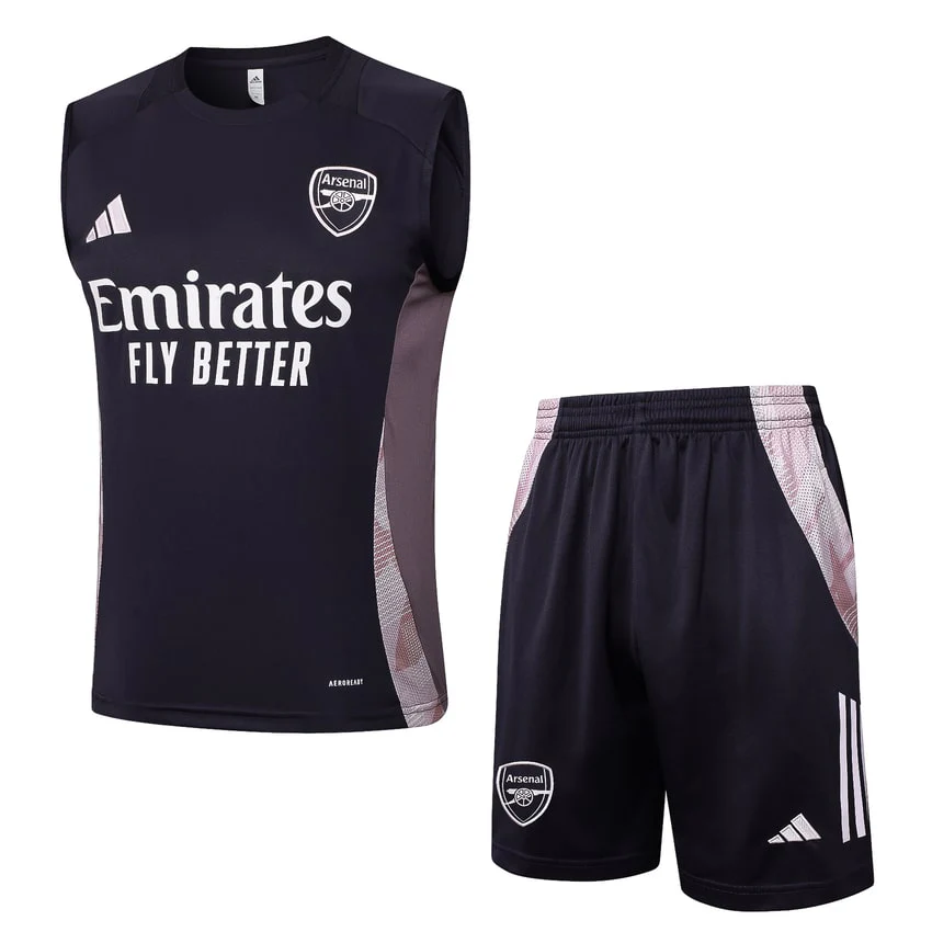 Arsenal Tank Top Shorts Men 2024 2025 Black