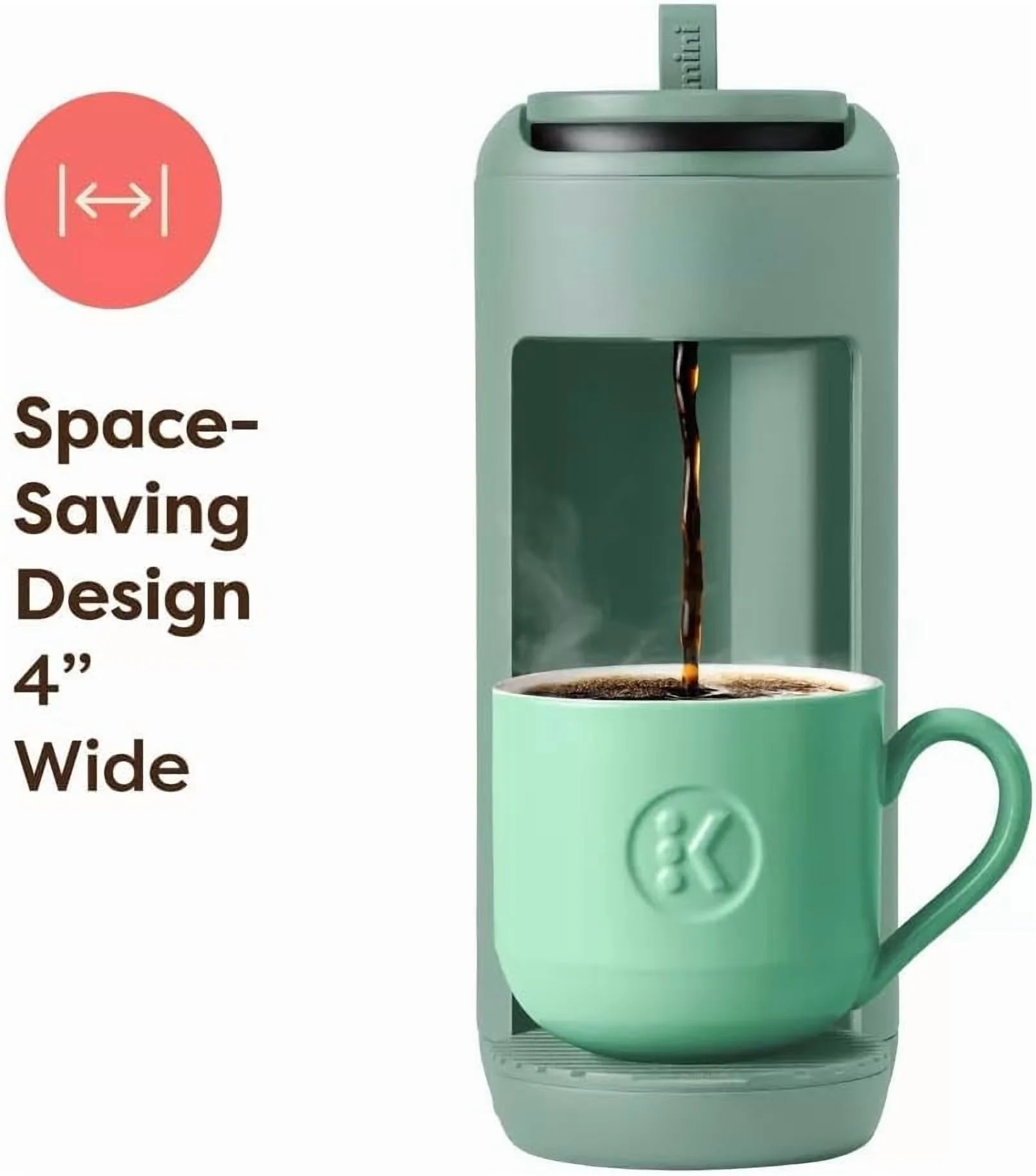 K-Mini Mate Single-Serve KCup Pod Coffee Maker �C Compact 4