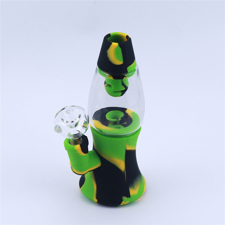 7 Camouflage Fountain Silicone Dab Rig