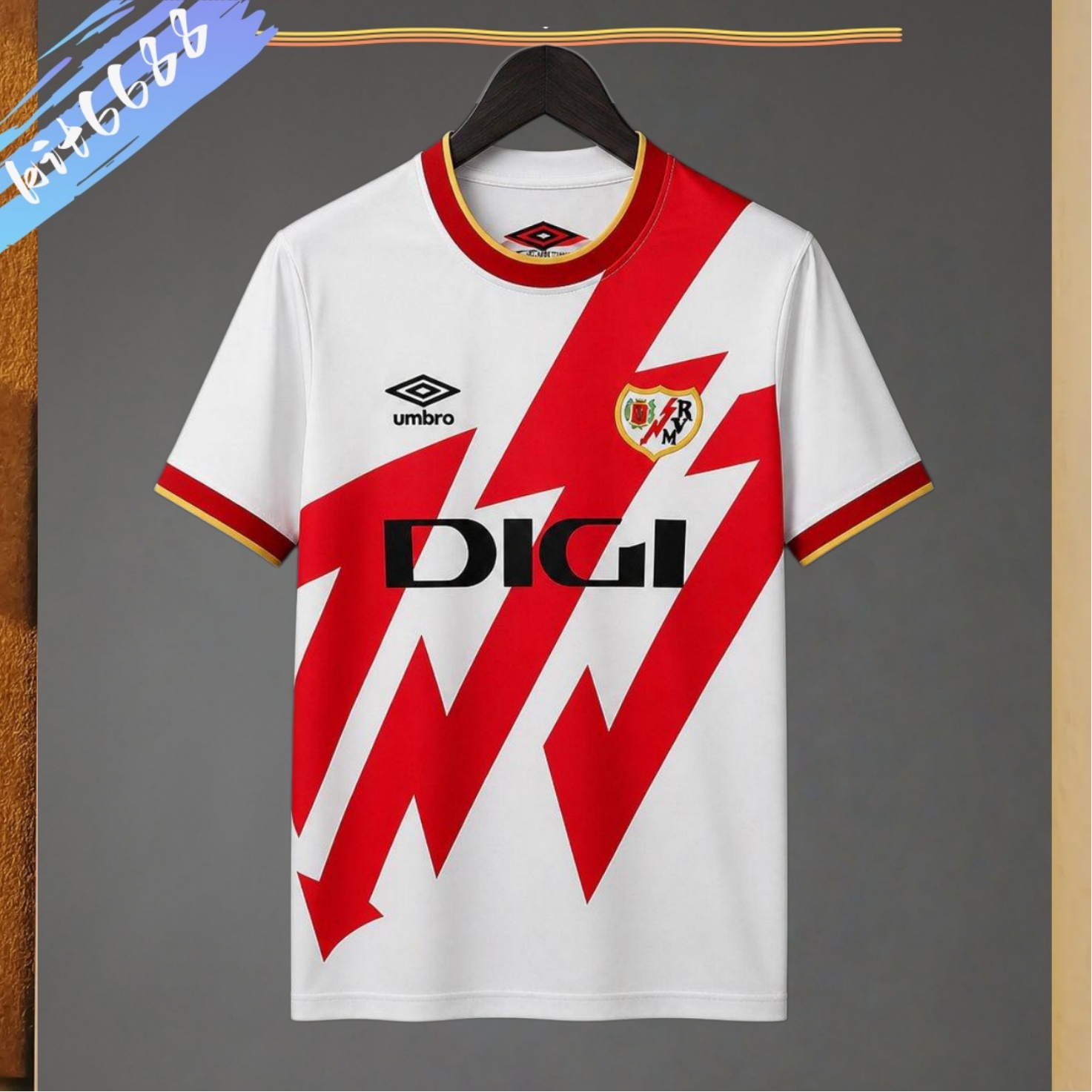 2026/2027 Rayo Vallecano Home Football Shirt (Fan version)