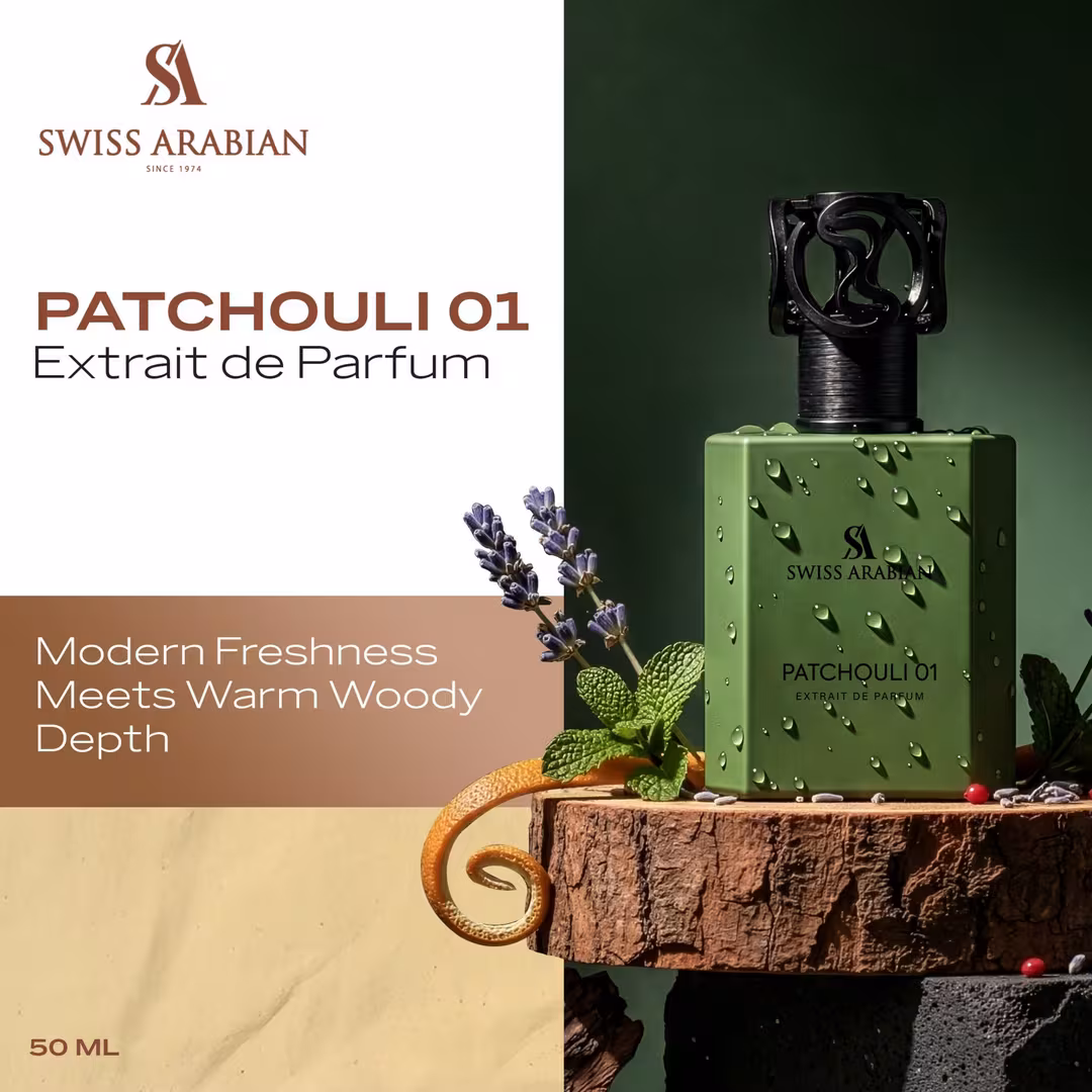 Swiss Arabian  Patchouli 01 Extrait de Parfum