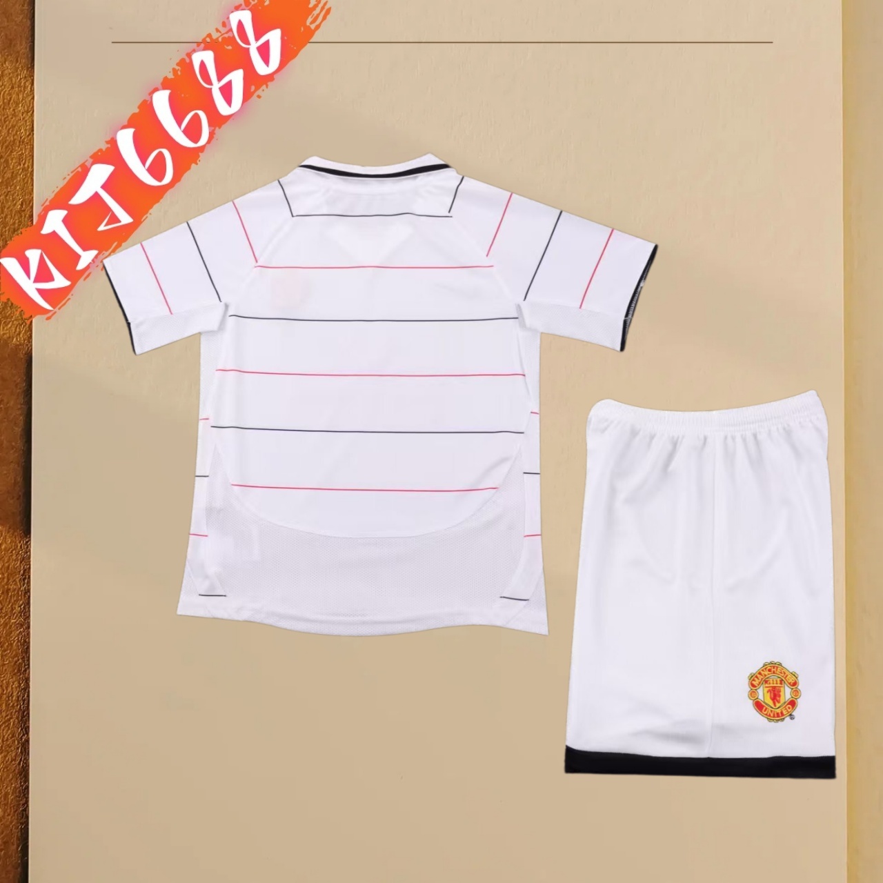 03/05 Manchester United Away Retro Football Shirt ( Kids Kit )