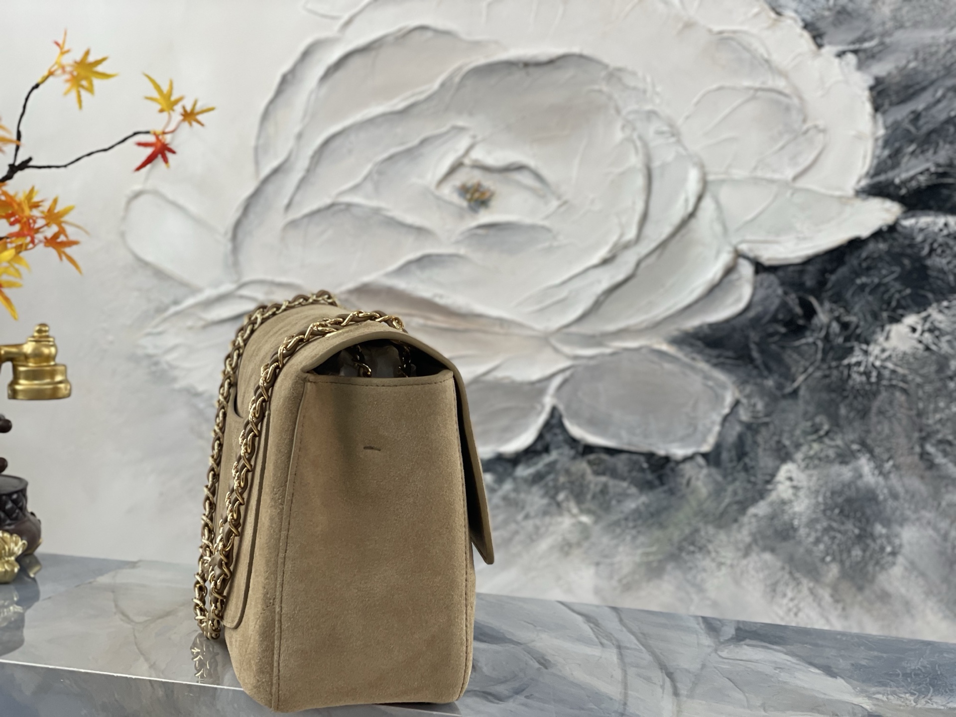 Chanel 26S CF Maxi Suede Flap Bag (Premium Edition)