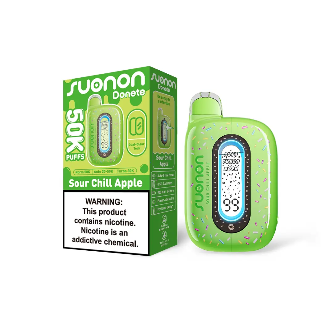 3 for $24.99 + Free Shipping SUONON DONETE 50K Disposable Vape