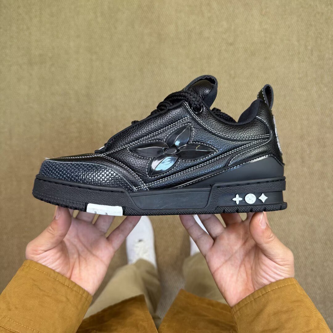 Loui Vuitto LV Skate Sneaker Black - CCSHOES