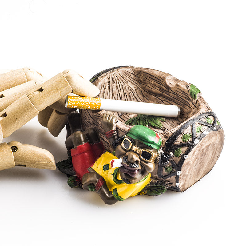 Handmade Jamaican Resin Ashtray