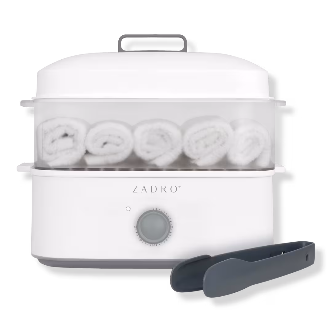Zadro  Facial Towel Steamer with Tongs