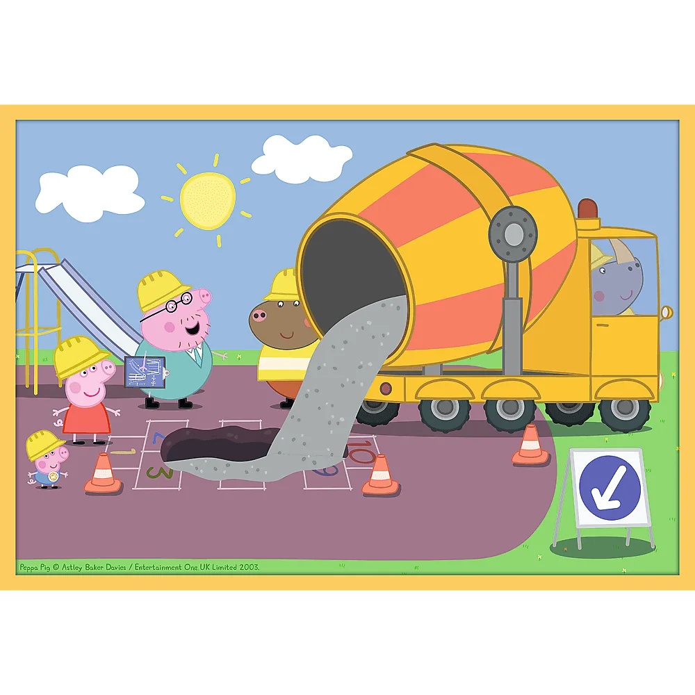 Puzzle 10W1 Świnka Peppa Poznaj Świnkę Peppę