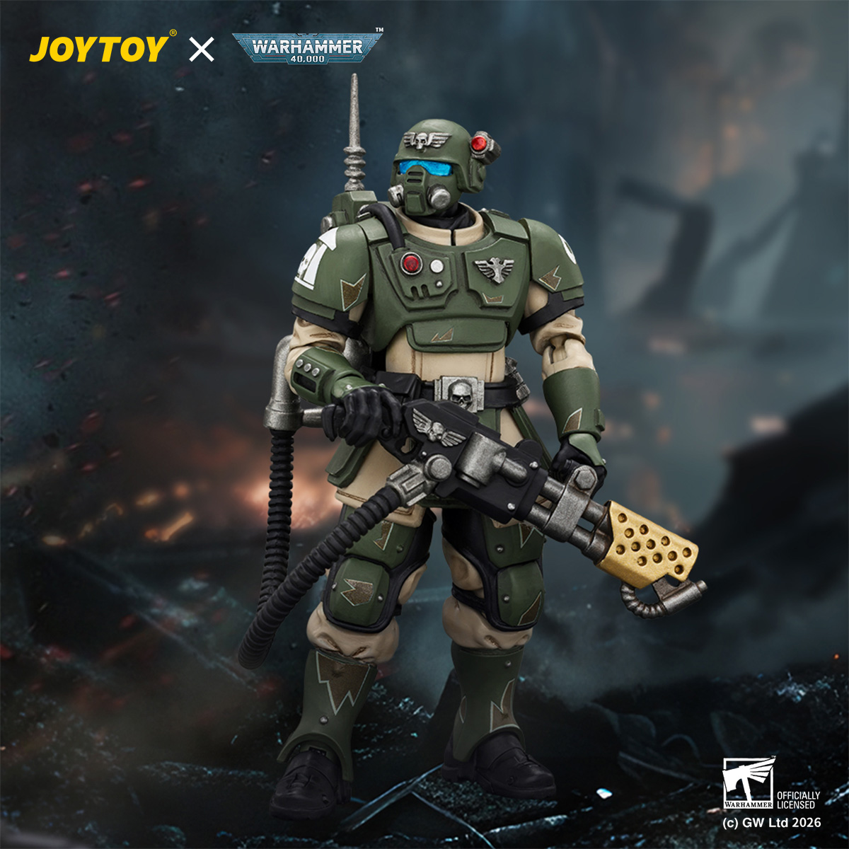 JOYTOY Warhammer 40,000 Astra Militarum Kasrkin - JOYTOY WORLD