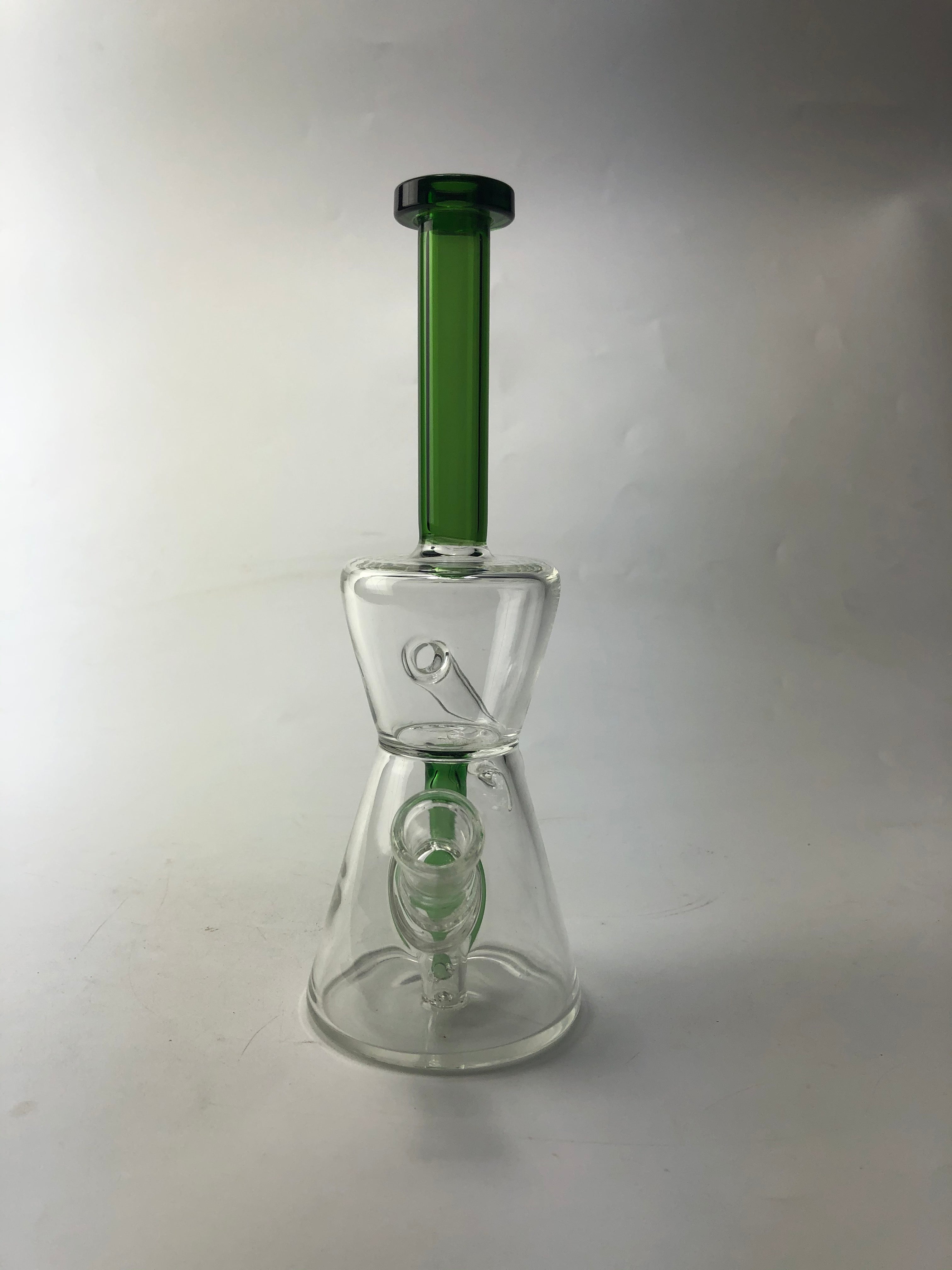 9 Glass Recycler Dab Rig