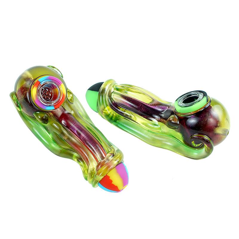 Creative Penis Resin Silicone Pipe