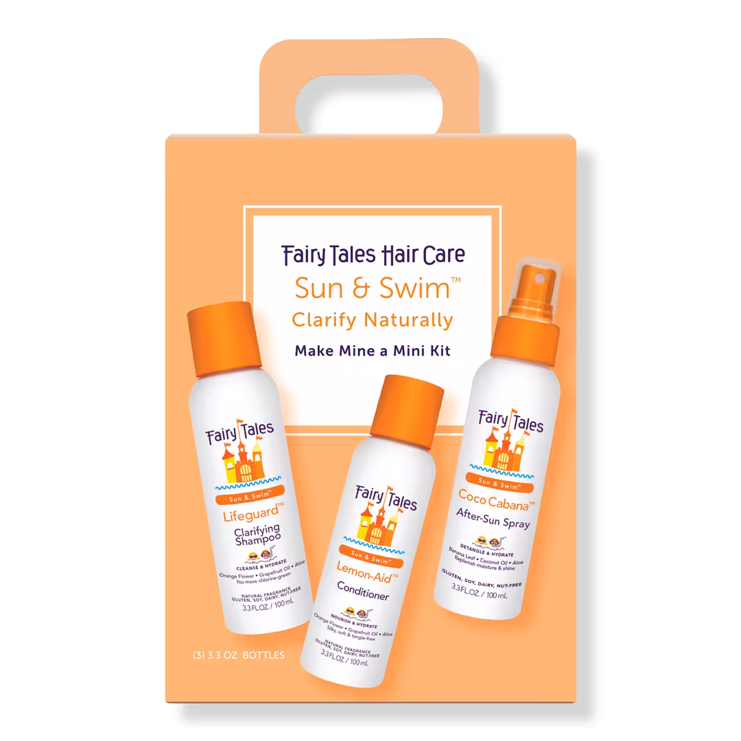 Fairy Tales  Sun & Swim Shampoo, Conditioner, and Spray Travel Kit