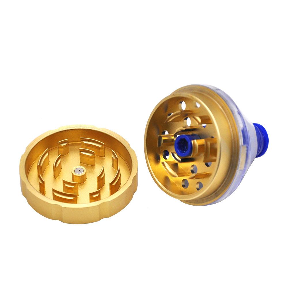 Funnel Aluminum Alloy Weed Grinder 2 Layer