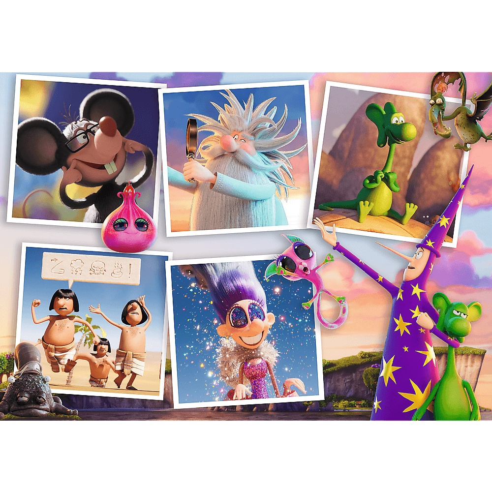 Puzzle Smok Diplodok 200 El. Przygody Smoka Diplodoka