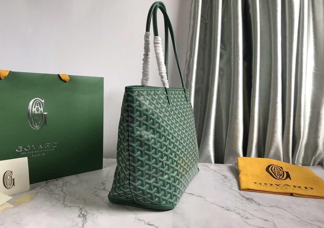 Replica Goyard MMLTY01CL03P Artois MM Bag Green