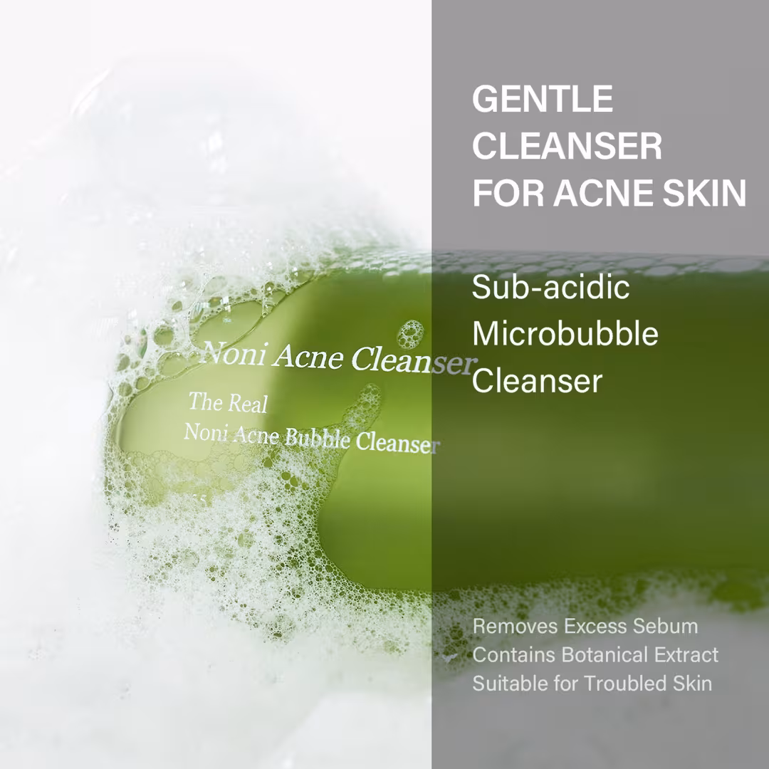 celimax  The Real Noni Bubble Foam Face Cleanser