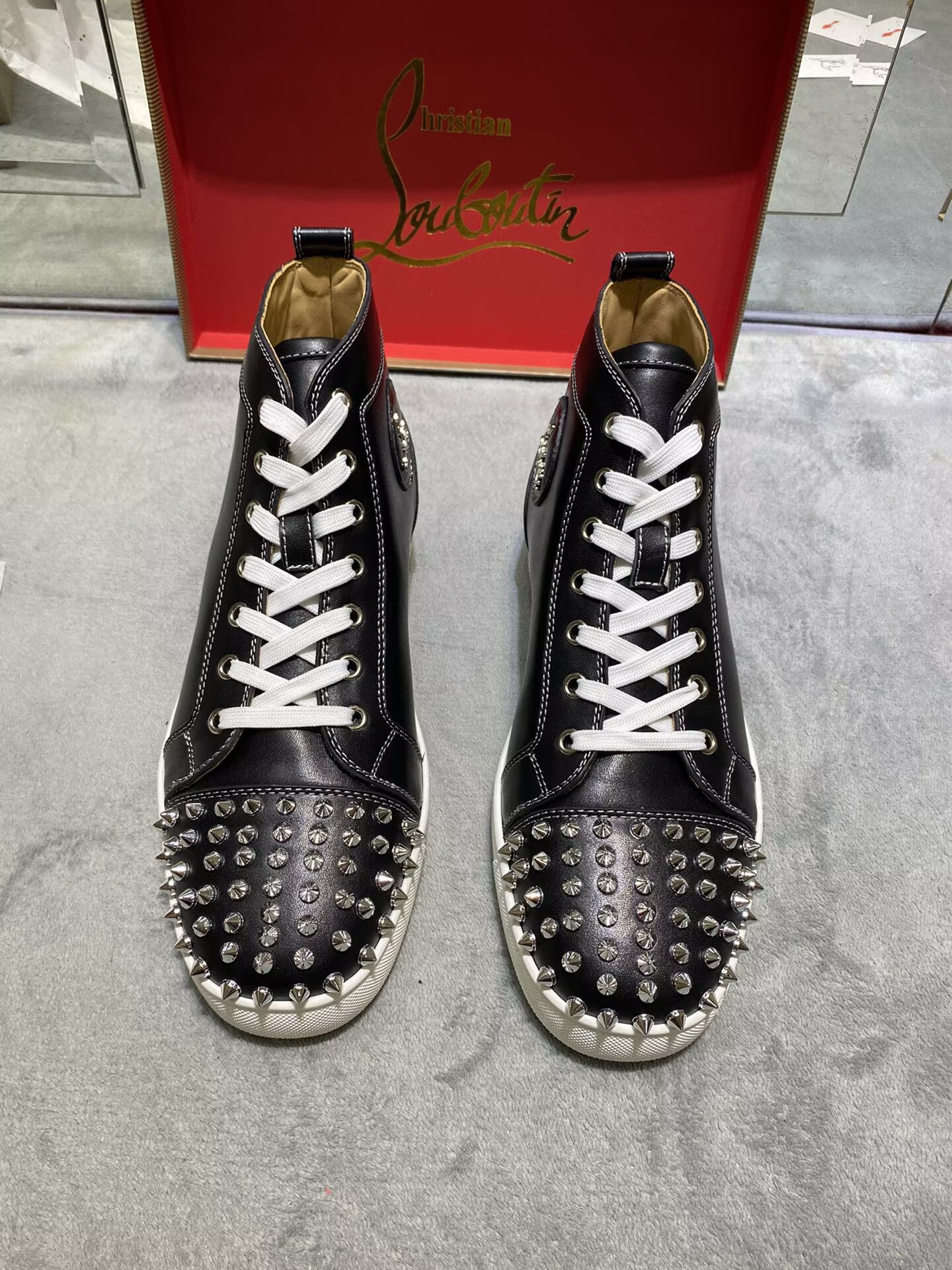 Christian Louboutin Red bottom High-Top - CCSHOES