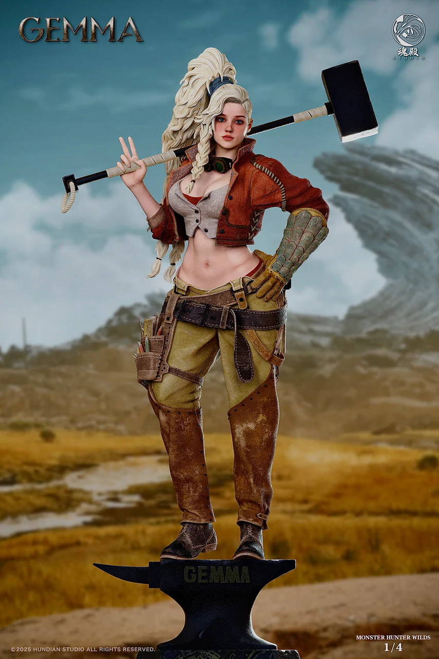 Monster Hunter - Gemma | 1:4 Resin Statue | by HunDian Studio