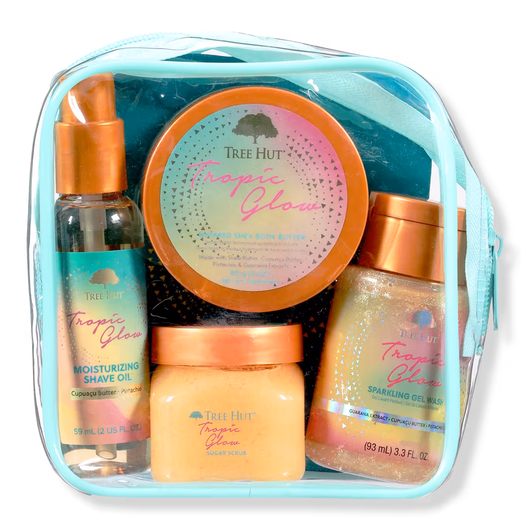 Tree Hut  Tropic Glow Getaway Mini Best Sellers Kit