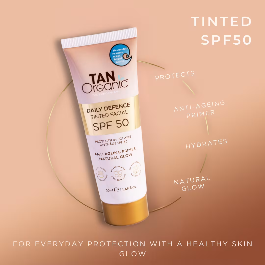 TanOrganic  Tinted Facial SPF50