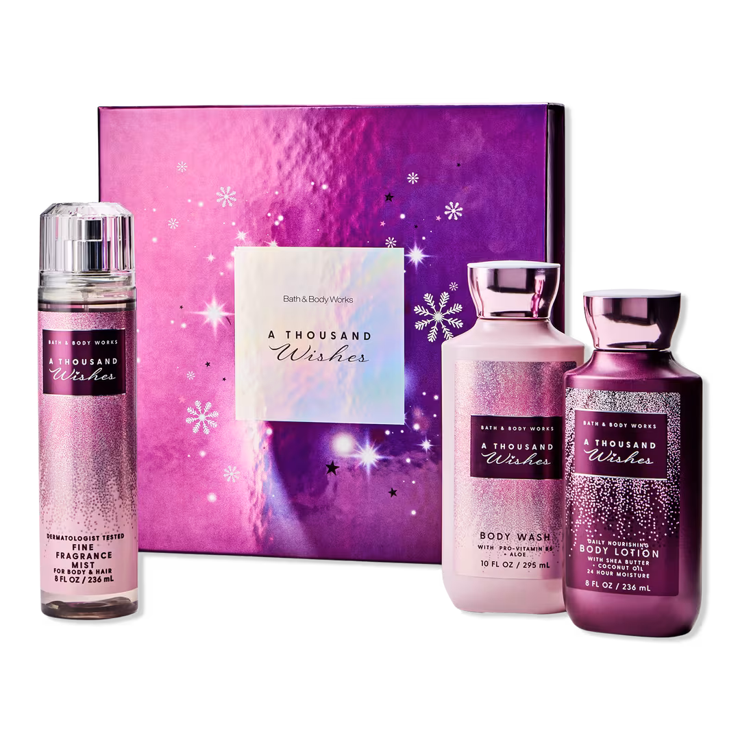 Bath & Body Works  A Thousand Wishes Gift Set