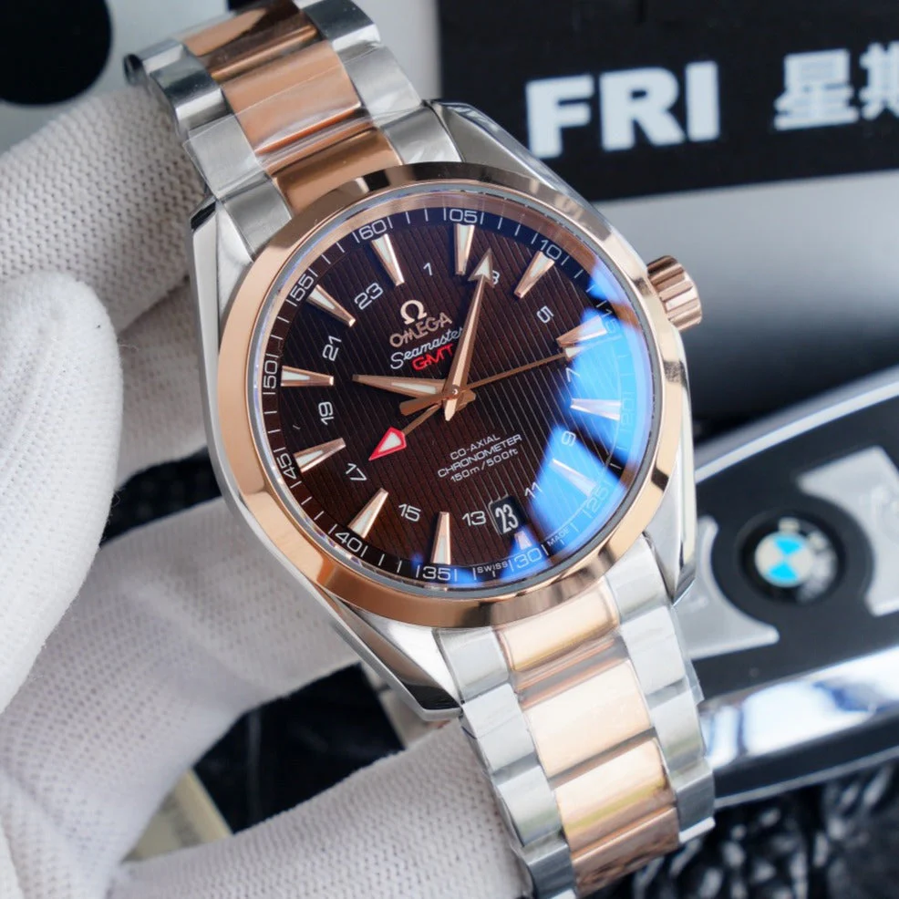 Omega Watch SEAMASTER AQUATERRA 150M CO-AXIAL GMT STEEL