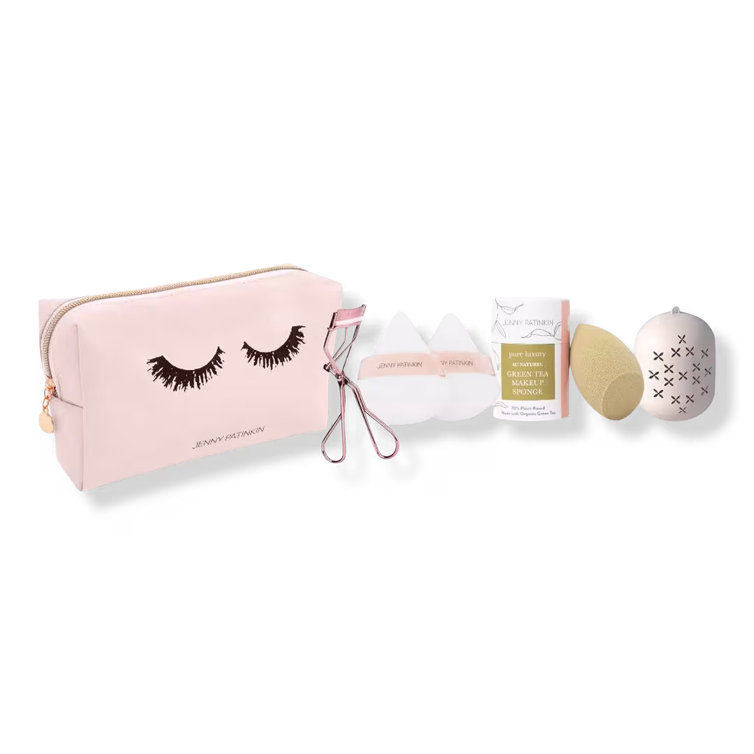 Jenny Patinkin  Beauty Basics Makeup Tool Set | Foundation Tools & Eyelash Curler Kit