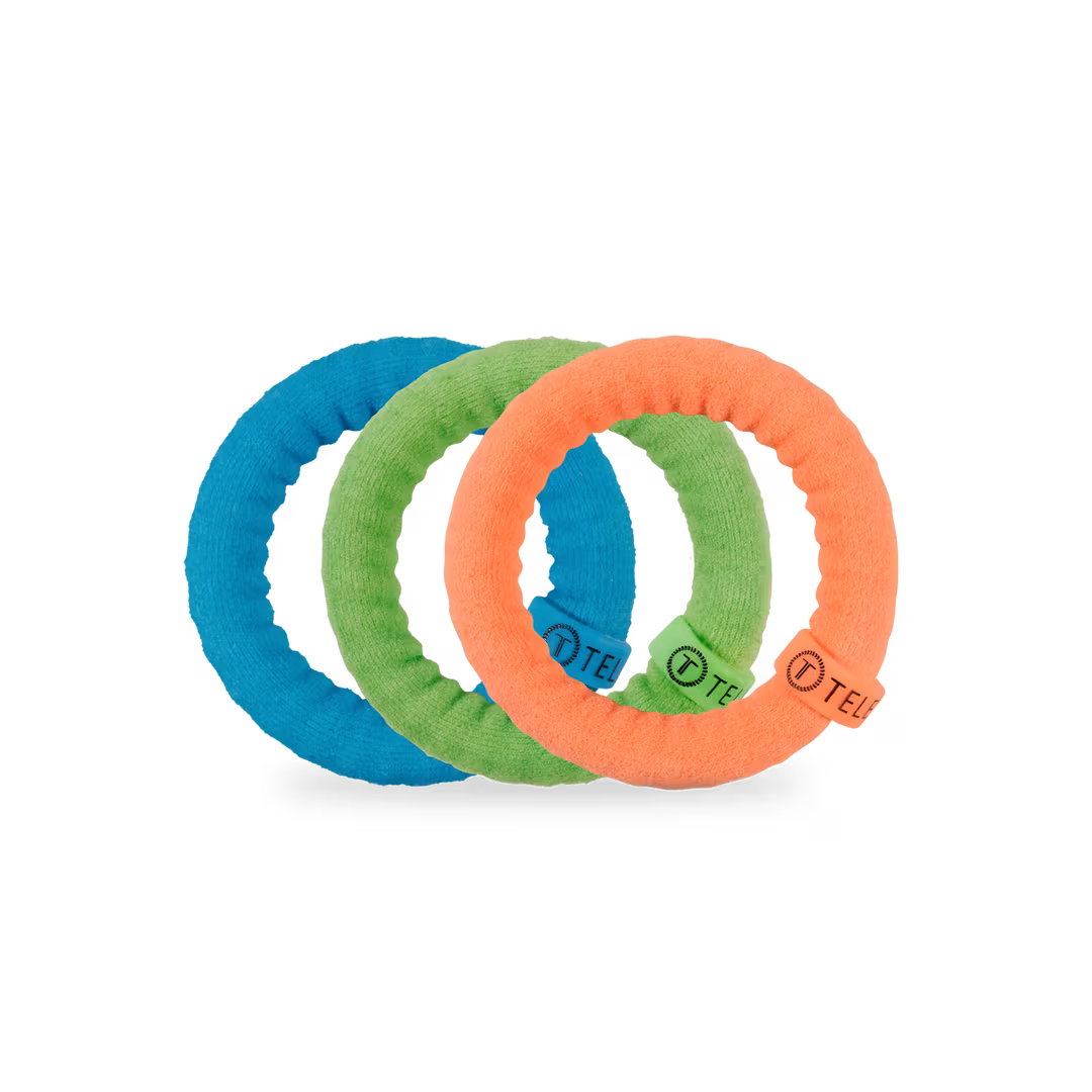 TELETIES  Small Nylon Hair Ties