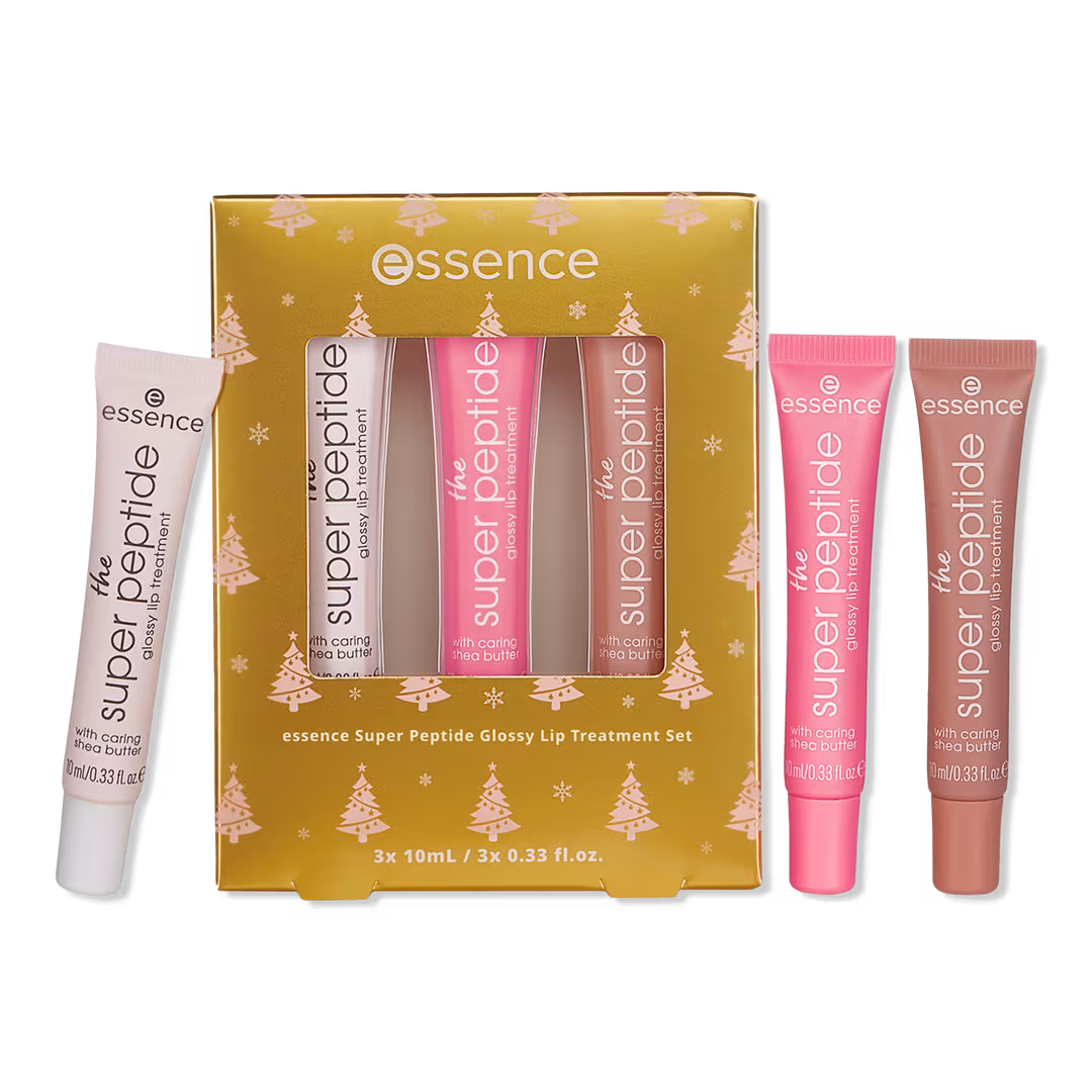 Essence  Super Peptide Glossy Lip Treatment Holiday Gift Set