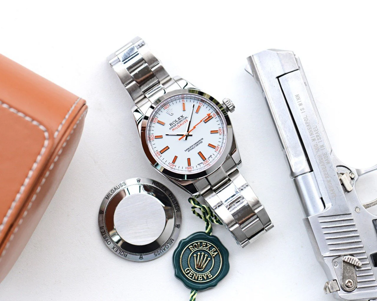 Rolex Watch MILGAUSS STAINLESS STEEL WHITE DIAL