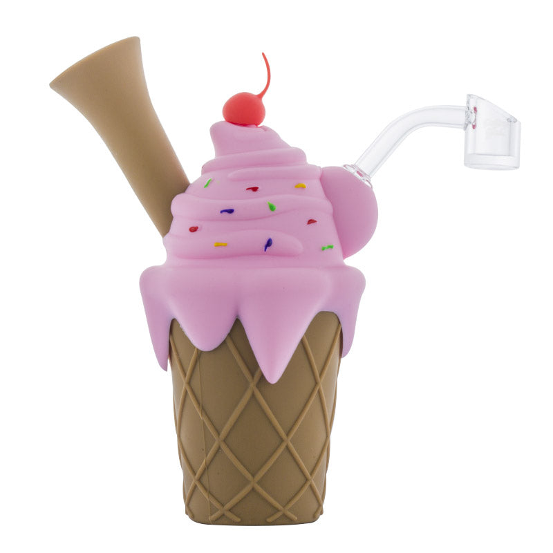 6 Ice Cream Silicone Dab Rig