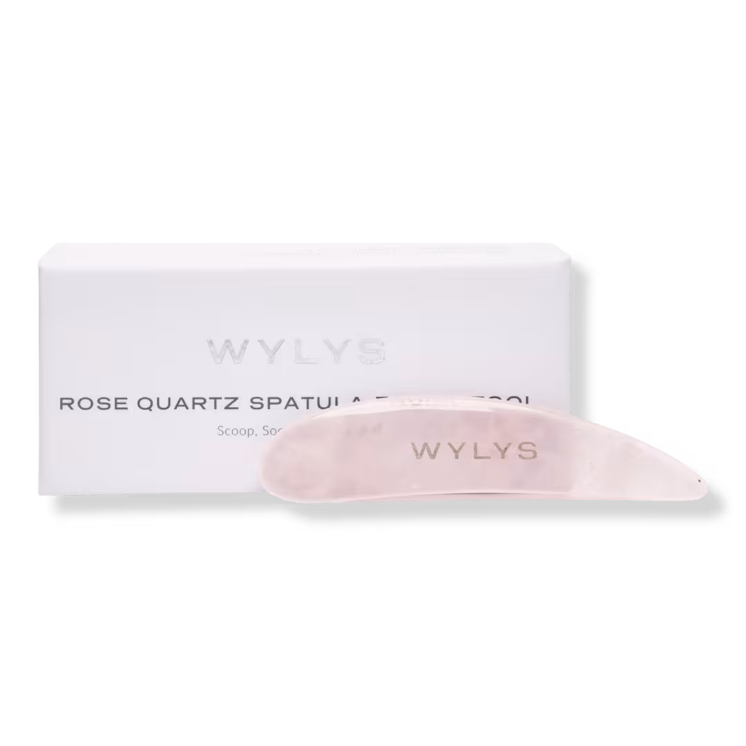 WYLYS  Rose Quartz Spatula Facial Tool