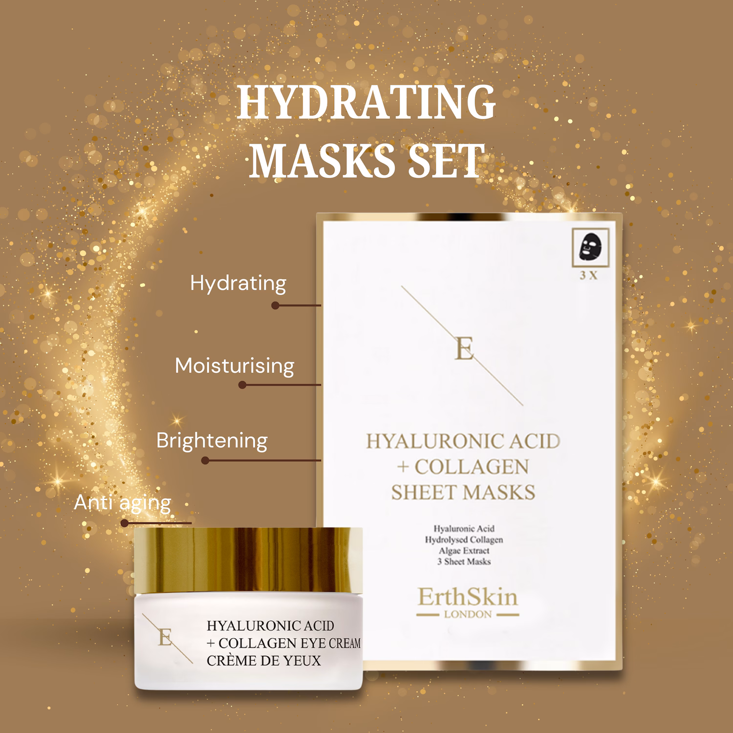 Hydra-Maske + Augencreme-Set