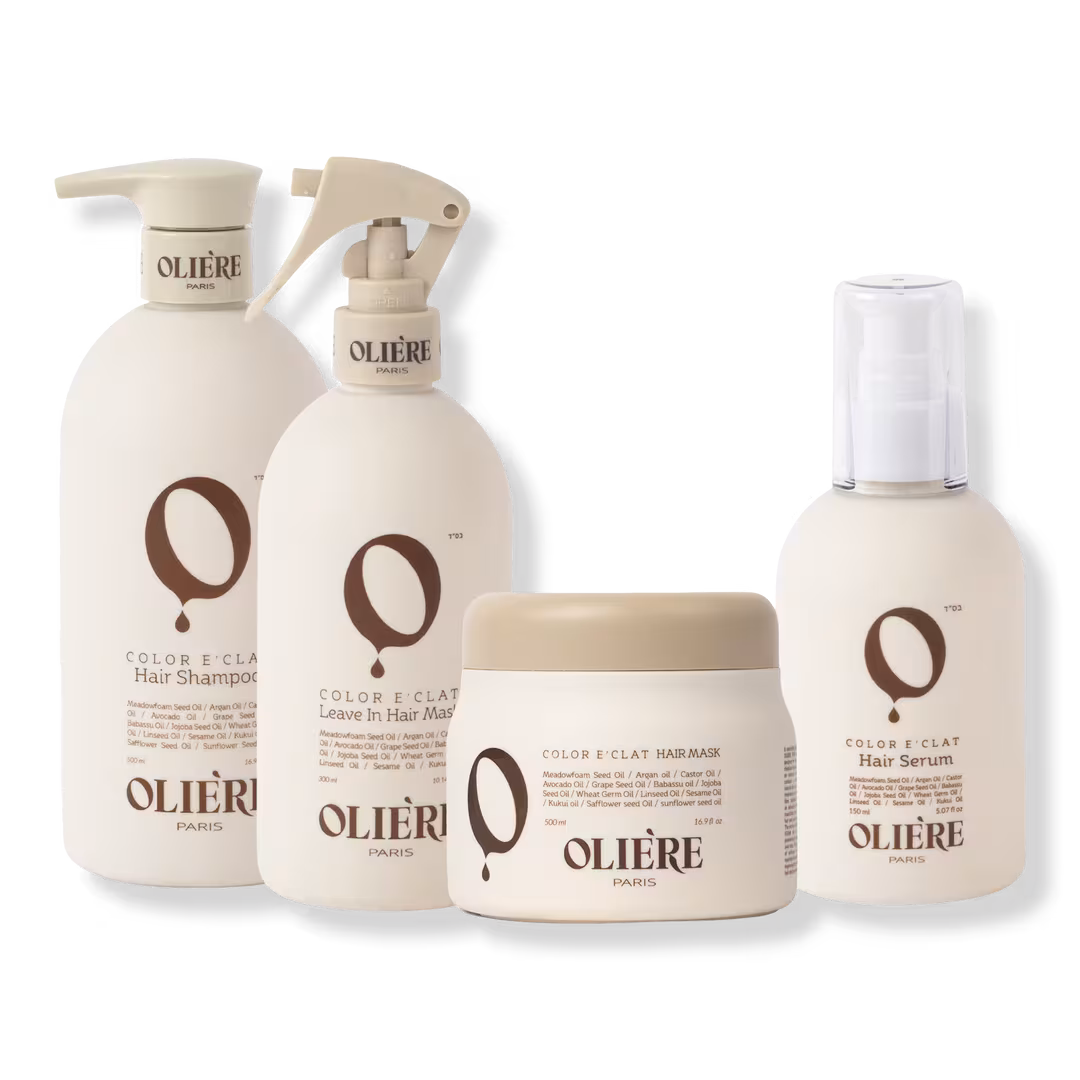 Oliere Paris  Color Éclat Repairing Hydrating Color-Protecting Hair Care Set