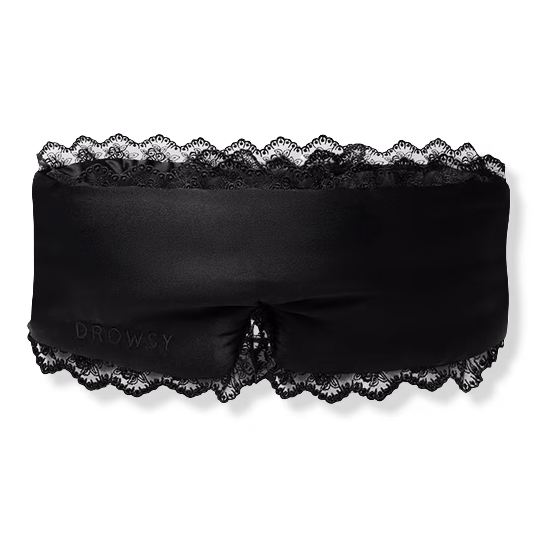Drowsy  A Paris Love Story Silk Sleep Mask