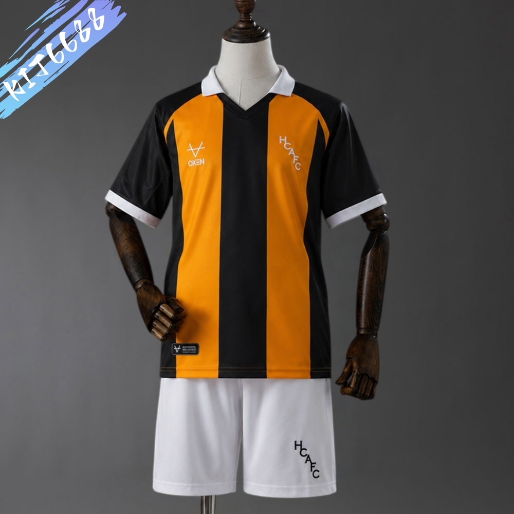 2026/2027 Hull City Home Football Shirts (Kids Kit socks）