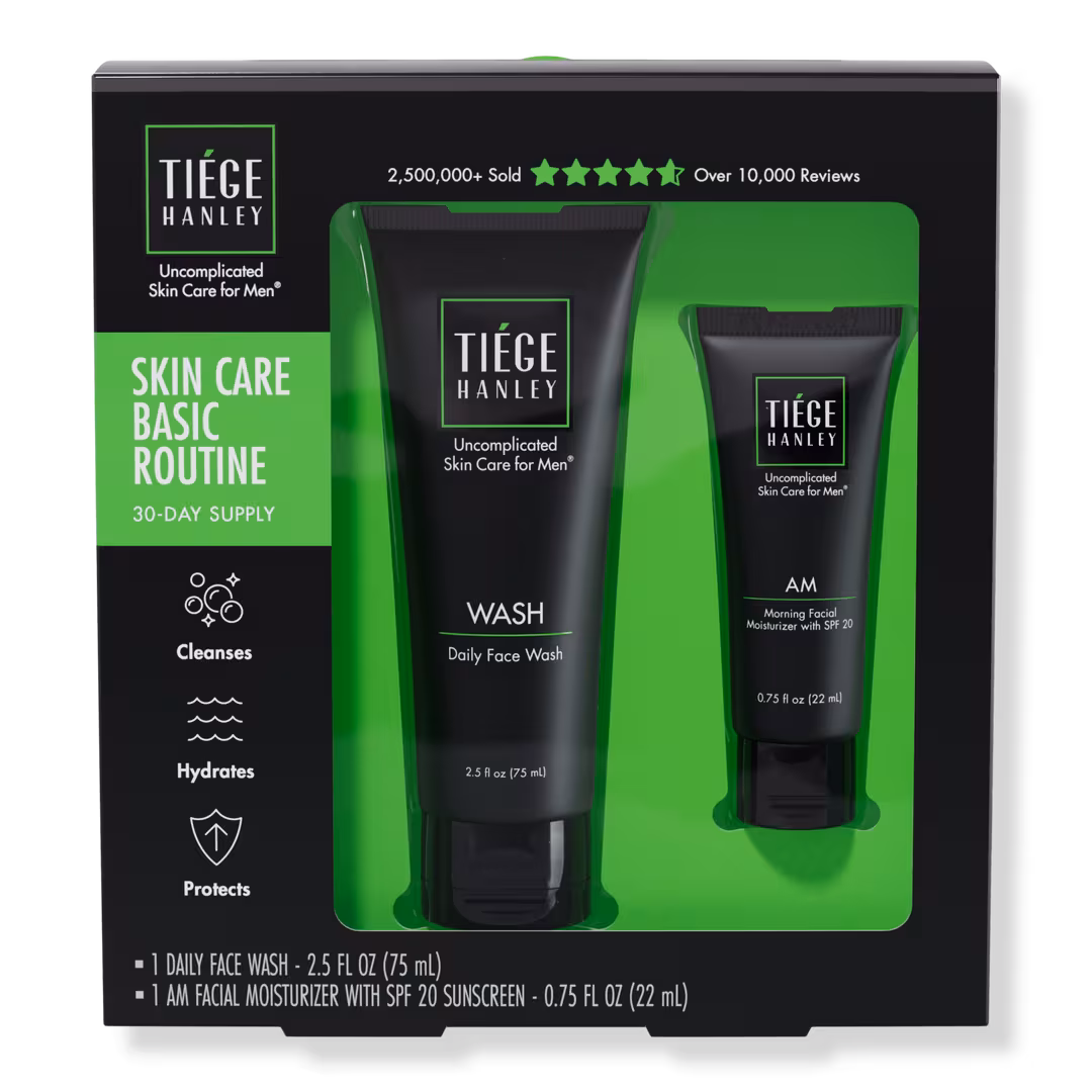Tiege Hanley  Basic Skin Care Routine