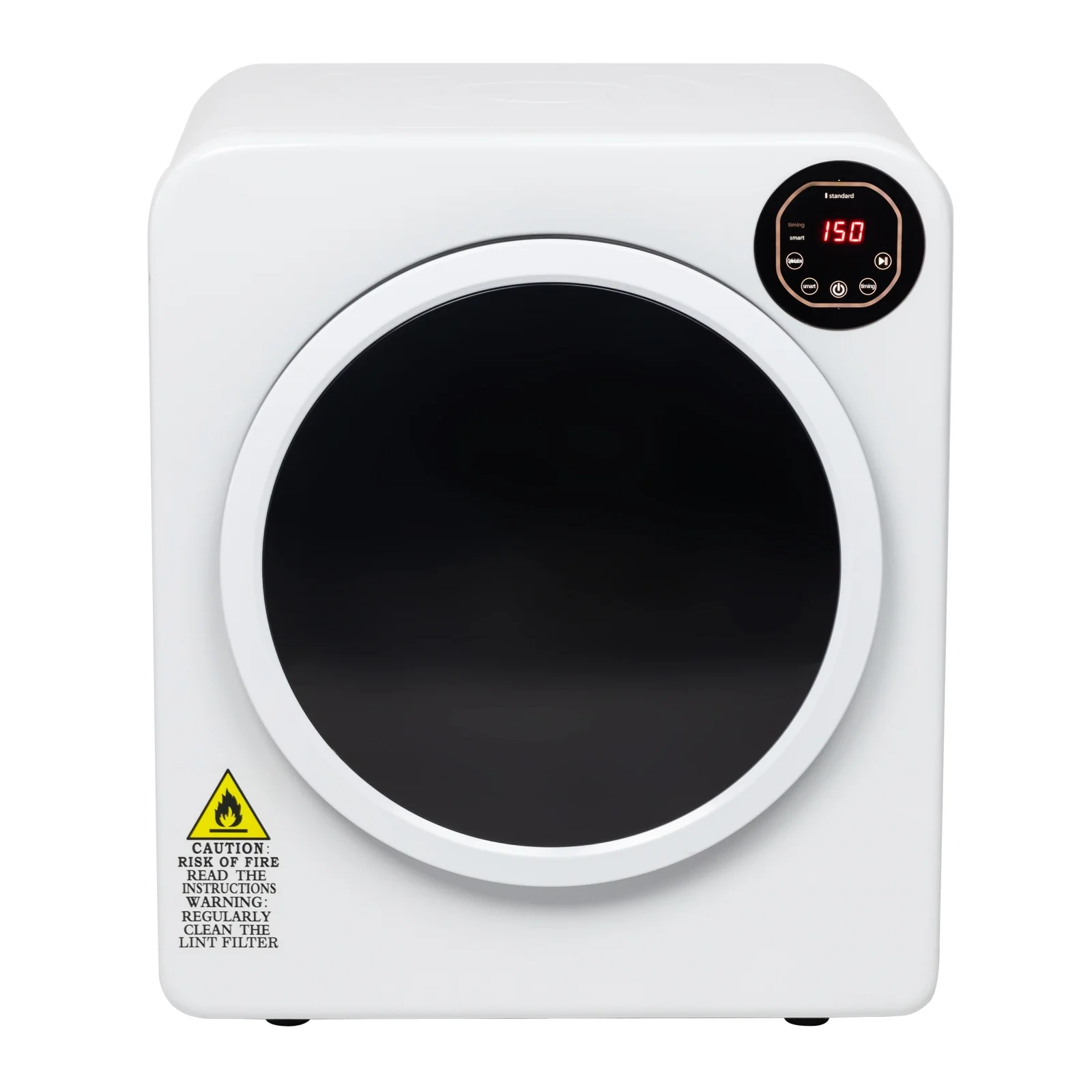 Winado 13.2LBS Electric Compact Laundry Dryer For Home, Apartments,White
