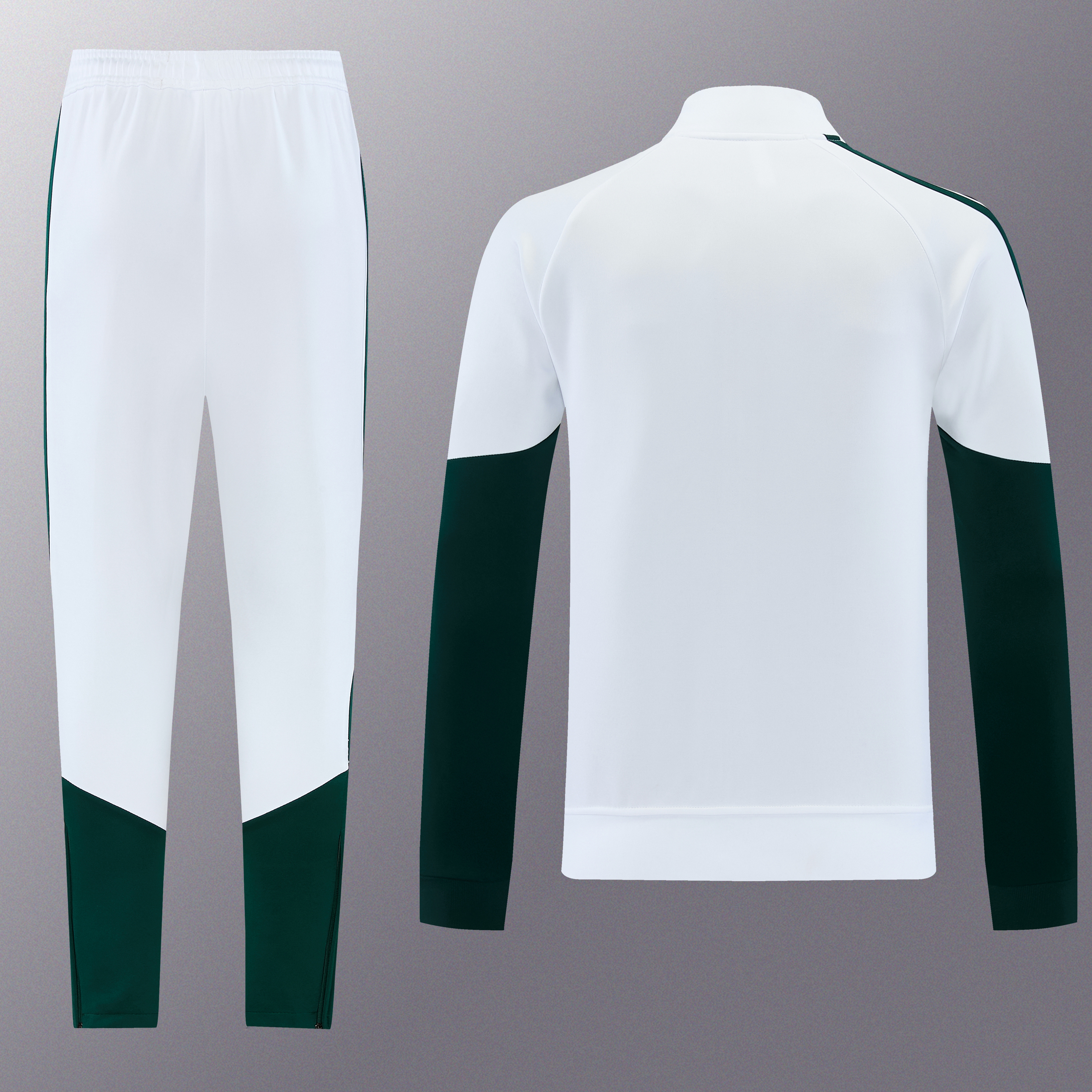 2026/2027 Real Madrid Full Zipper Training Suit (Adult Set)